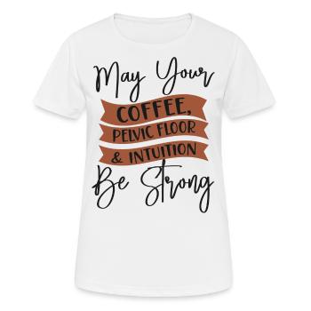 LD Labour And Delivery Nurse - Women's Breathable T-Shirt - white - Front - AI Model Female 172 dark (172cm)