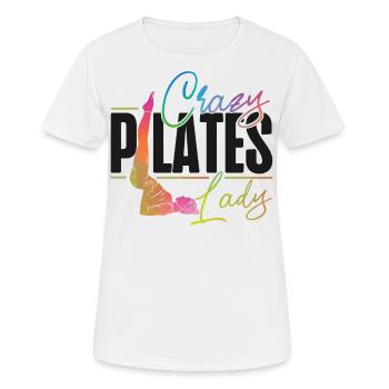 Pilates Instructor Teacher - Frauen T-Shirt atmungsaktiv - Weiß - Vorne - AI Model Female 172 dark (172cm)