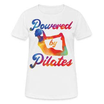 Pilates Instructor Teacher - Frauen T-Shirt atmungsaktiv - Weiß - Vorne - AI Model Female 172 dark (172cm)