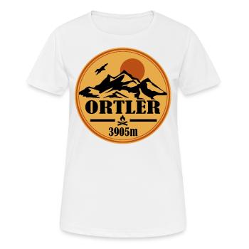Ortler - T-shirt respirant Femme - blanc - Devant - AI Model Female 172 dark (172cm)