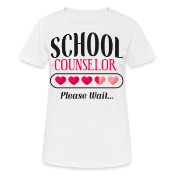 Conseiller scolaire Conseiller scolaire - T-shirt respirant Femme - blanc - Devant - AI Model Female 172 dark (172cm)