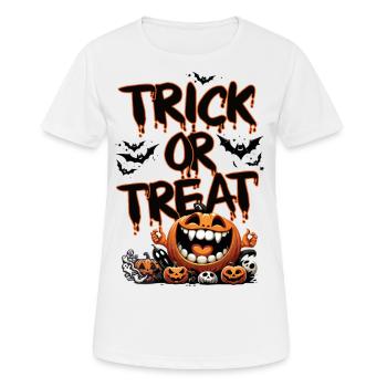 Trick or Treat - Women's Breathable T-Shirt - white - Front - AI Model Female 172 dark (172cm)