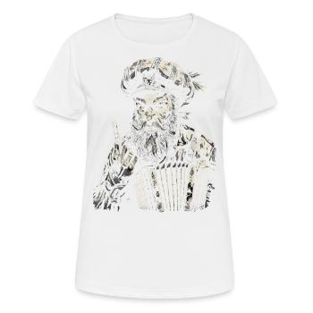 Grantler Grantig Bairischen Dialekten Bayern - Frauen T-Shirt atmungsaktiv - Weiß - Vorne - AI Model Female 172 dark (172cm)