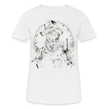Grantler Grantig Bairischen Dialekten Bayern - Frauen T-Shirt atmungsaktiv - Weiß - Vorne - AI Model Female 172 dark (172cm)