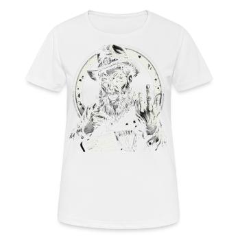 Grantler Grantig Bairischen Dialekten Bayern - Frauen T-Shirt atmungsaktiv - Weiß - Vorne - AI Model Female 172 dark (172cm)