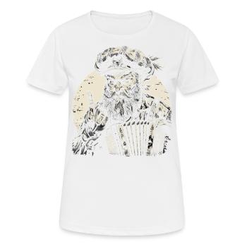 Grantler Grantig Bairischen Dialekten Bayern - Frauen T-Shirt atmungsaktiv - Weiß - Vorne - AI Model Female 172 dark (172cm)