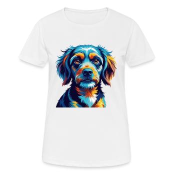 Armant Dog Breed Colorful Cartoon Kawaii - Women's Breathable T-Shirt - white - Front - AI Model Female 172 dark (172cm)