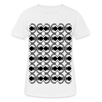 Fantaisie - T-shirt respirant Femme - blanc - Devant - AI Model Female 172 dark (172cm)