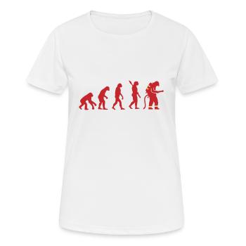 EVOLUTION FIREFIGHTER FIREFIGHTER FIREFIGHTER - Women's Breathable T-Shirt - white - Front - AI Model Female 172 dark (172cm)