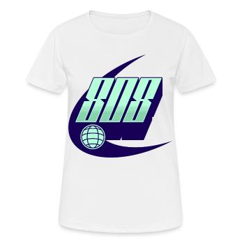 808 Analog SYNTHESIZER Drum Machine - Frauen T-Shirt atmungsaktiv - Weiß - Vorne - AI Model Female 172 dark (172cm)