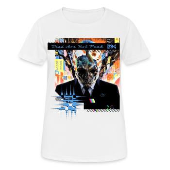 Monster #116 Tote sind keine Punks - Frauen T-Shirt atmungsaktiv - Weiß - Vorne - AI Model Female 172 dark (172cm)