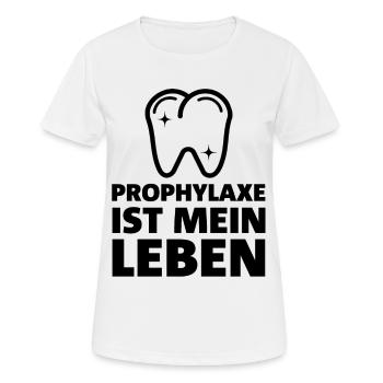 Zahnarzt Zahnärztin - Frauen T-Shirt atmungsaktiv - Weiß - Vorne - AI Model Female 172 dark (172cm)