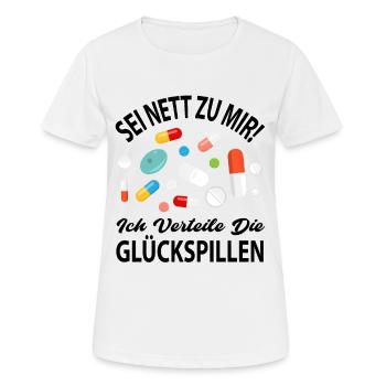 Arzt Ärztin Lustiges Geschenk - Frauen T-Shirt atmungsaktiv - Weiß - Vorne - AI Model Female 172 dark (172cm)