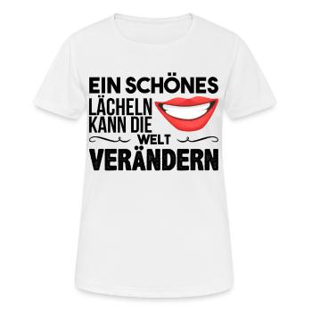 Spruch Geschenk Zahnarzt - Frauen T-Shirt atmungsaktiv - Weiß - Vorne - AI Model Female 172 dark (172cm)