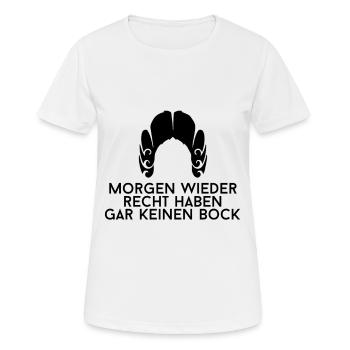 Geschenk Richter - Frauen T-Shirt atmungsaktiv - Weiß - Vorne - AI Model Female 172 dark (172cm)