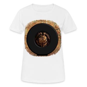 Hare in a hunter's scope - Women's Breathable T-Shirt - white - Front - AI Model Female 172 dark (172cm)