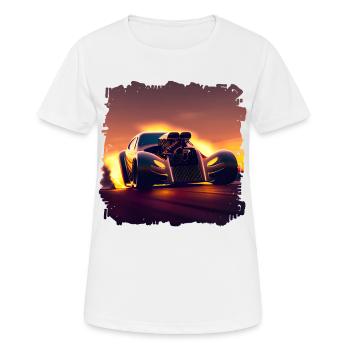There are championships of drag racing - Women's Breathable T-Shirt - white - Front - AI Model Female 172 dark (172cm)
