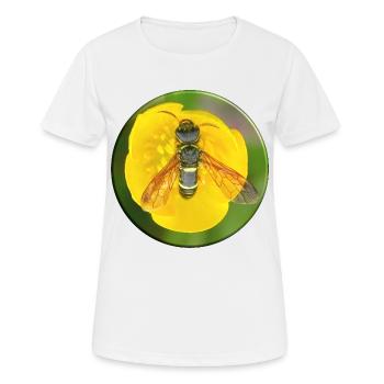 Insect mimicry is a camouflage strategy - Women's Breathable T-Shirt - white - Front - AI Model Female 172 dark (172cm)