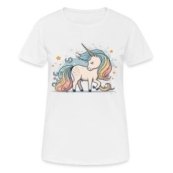 Pastel Paradise - Women's Breathable T-Shirt - white - Front - AI Model Female 172 dark (172cm)