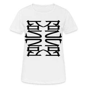 impress - Women's Breathable T-Shirt - white - Front - AI Model Female 172 dark (172cm)