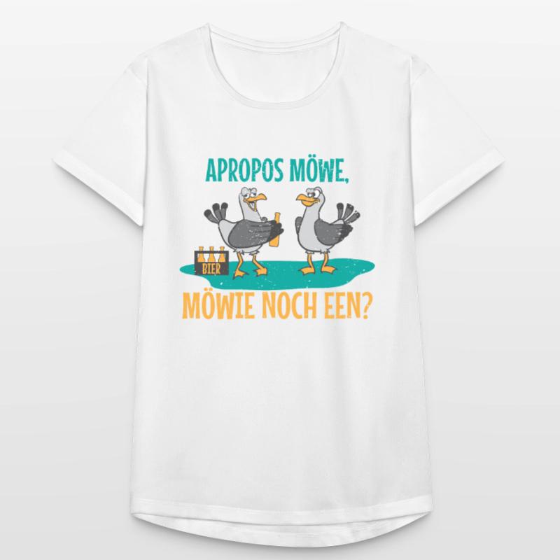 Norddeutsche mit Plattdeutsch & Bier oder Schnaps Frauen T-Shirt atmungsaktiv