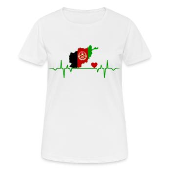 afghanistan afghanistan afghanistan muslim islam asia - Women's Breathable T-Shirt - white - Front - AI Model Female 172 dark (172cm)