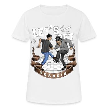 Ska Genre De Musique Jamaïcaine Amoureux De Jazz - T-shirt respirant Femme - blanc - Devant - AI Model Female 172 dark (172cm)