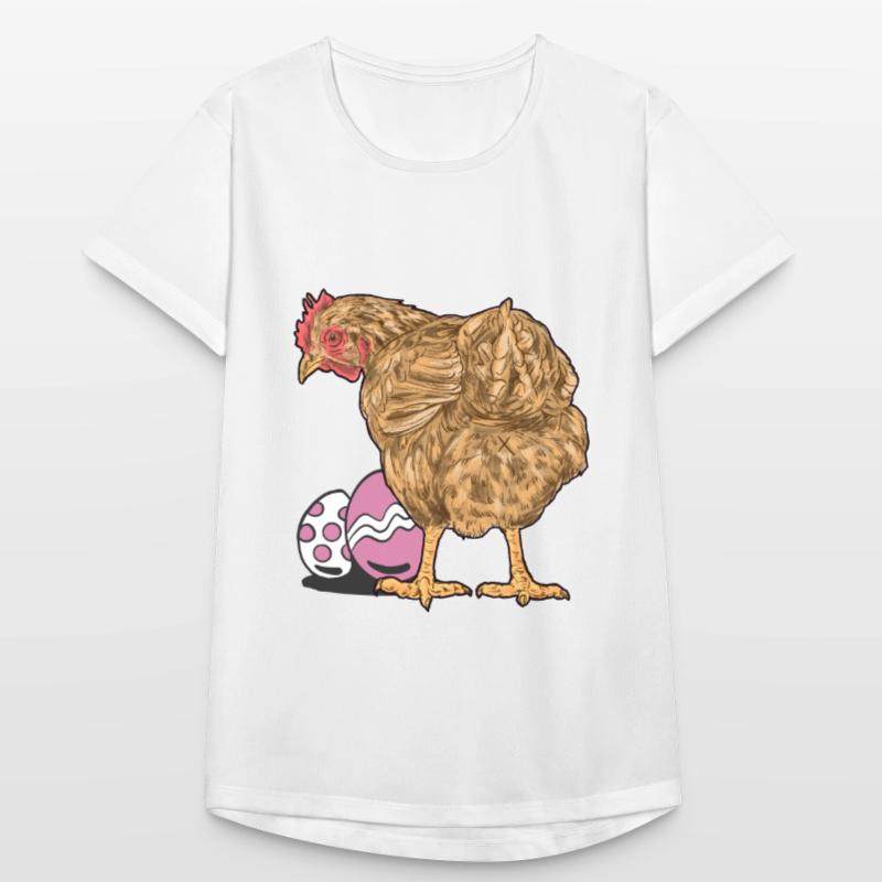 Chicken, Poultry, Poultry, Eggs, Egg, Easter, Easter Egg Women's Breathable T-Shirt