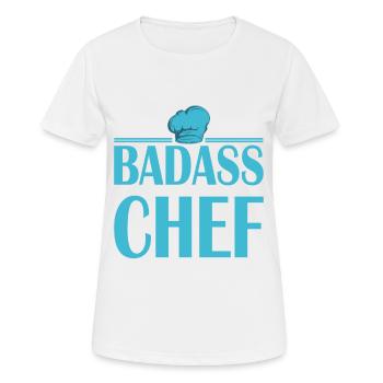 Chef Chefs Chef Hobby Chef Gift - Women's Breathable T-Shirt - white - Front - AI Model Female 172 dark (172cm)