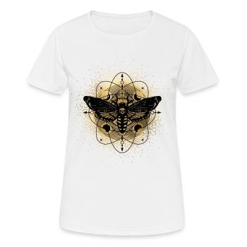Tarot card occult astrology gothic esoteric - Women's Breathable T-Shirt - white - Front - AI Model Female 172 dark (172cm)