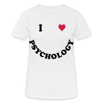 Psychologie - Frauen T-Shirt atmungsaktiv - Weiß - Vorne - AI Model Female 172 dark (172cm)