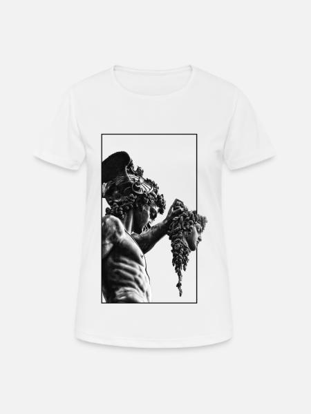 Perseus - Frauen T-Shirt atmungsaktiv - Weiß