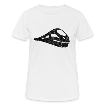 Train - T-shirt respirant Femme - blanc - Devant - AI Model Female 172 dark (172cm)
