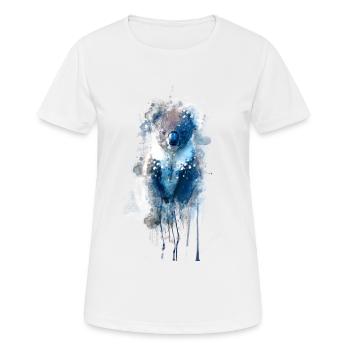 Animal Koala (Tier Koala) - Frauen T-Shirt atmungsaktiv - Weiß - Vorne - AI Model Female 172 dark (172cm)