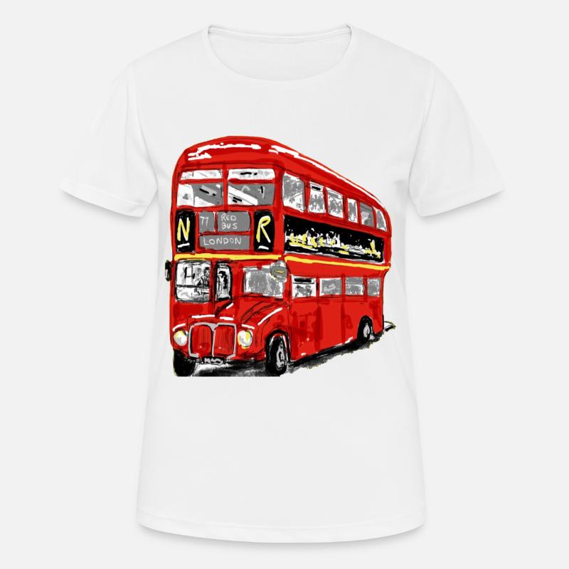 Stop the bus ! - Women's Breathable T-Shirt - white