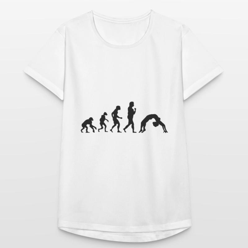 Gymnastics development dancing evolution Women's Breathable T-Shirt
