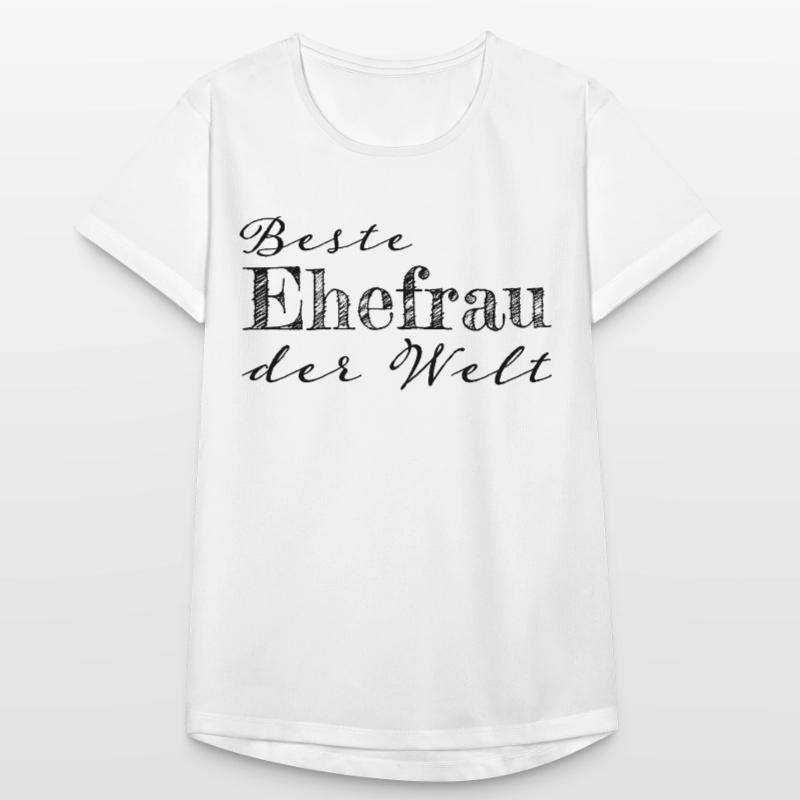 Ehefrau Ehemann Ehepaar Geschenk Frauen T-Shirt atmungsaktiv