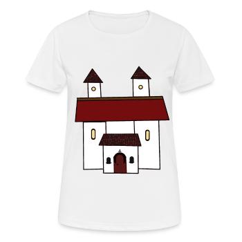 Mittelalter Kirche Gott Religion Papst Rom Jesus - Frauen T-Shirt atmungsaktiv - Weiß - Vorne - AI Model Female 172 dark (172cm)