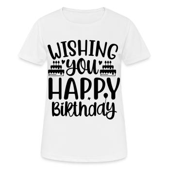 Birthday Queen 7 Happy Birthday - Women's Breathable T-Shirt - white - Front - AI Model Female 172 dark (172cm)