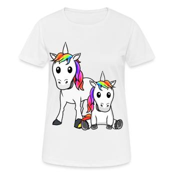 Unicorn Unicorns Mythical Creatures Mythical Creatures Child - Women's Breathable T-Shirt - white - Front - AI Model Female 172 dark (172cm)