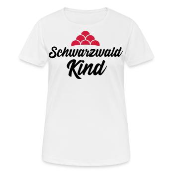 Black Forest Child - Women's Breathable T-Shirt - white - Front - AI Model Female 172 dark (172cm)