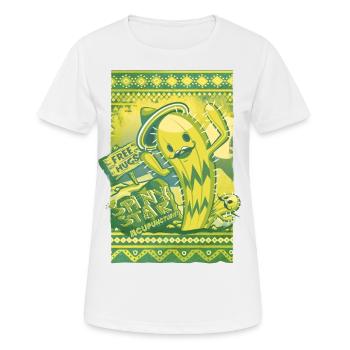 Cactus Acupuncturist - Frauen T-Shirt atmungsaktiv - Weiß - Vorne - AI Model Female 172 dark (172cm)