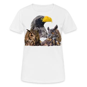 Raptors - Women's Breathable T-Shirt - white - Front - AI Model Female 172 dark (172cm)