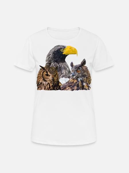 Raptors - Women's Breathable T-Shirt - white