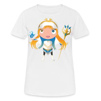 Alice - Women's Breathable T-Shirt - white - Front - AI Model Female 172 dark (172cm)