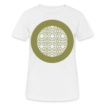 Circular-Decor - Women's Breathable T-Shirt - white - Front - AI Model Female 172 dark (172cm)