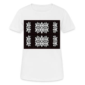 unique trends - Women's Breathable T-Shirt - white - Front - AI Model Female 172 dark (172cm)