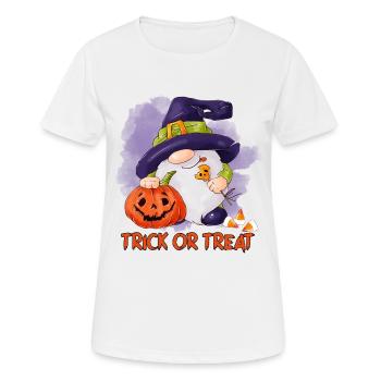 Halloween-Wichtel - Frauen T-Shirt atmungsaktiv - Weiß - Vorne - AI Model Female 172 dark (172cm)