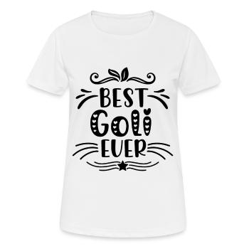 Beste Goli Patentante Österreich Taufpatin - Frauen T-Shirt atmungsaktiv - Weiß - Vorne - AI Model Female 172 dark (172cm)