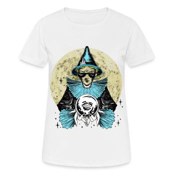Diseuse de bonne aventure Meme Future Oracle - T-shirt respirant Femme - blanc - Devant - AI Model Female 172 dark (172cm)
